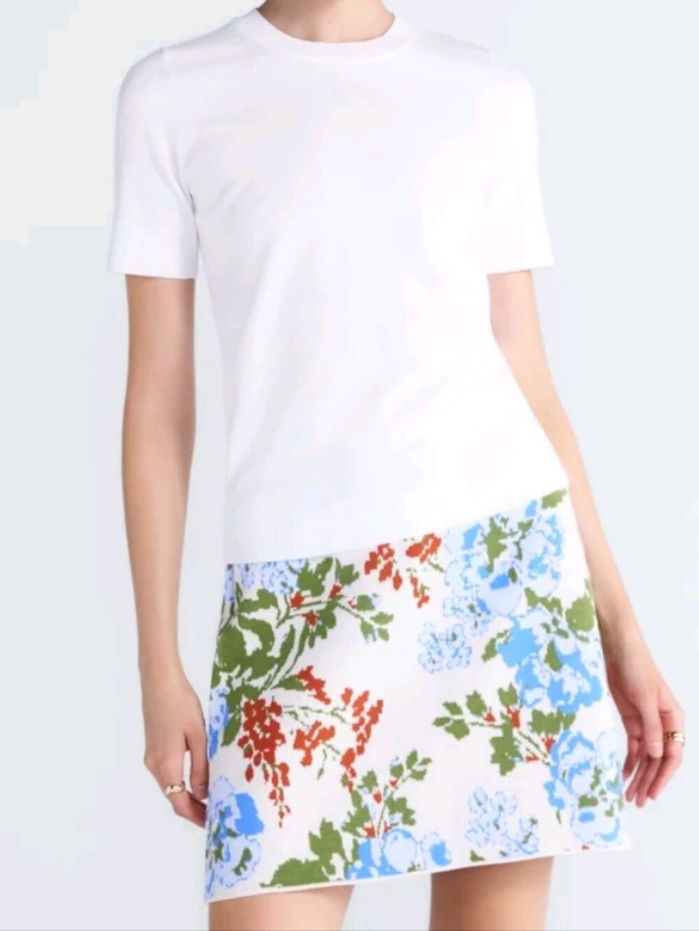 NWT Cotton Short Sleeve Sweater Top XXL